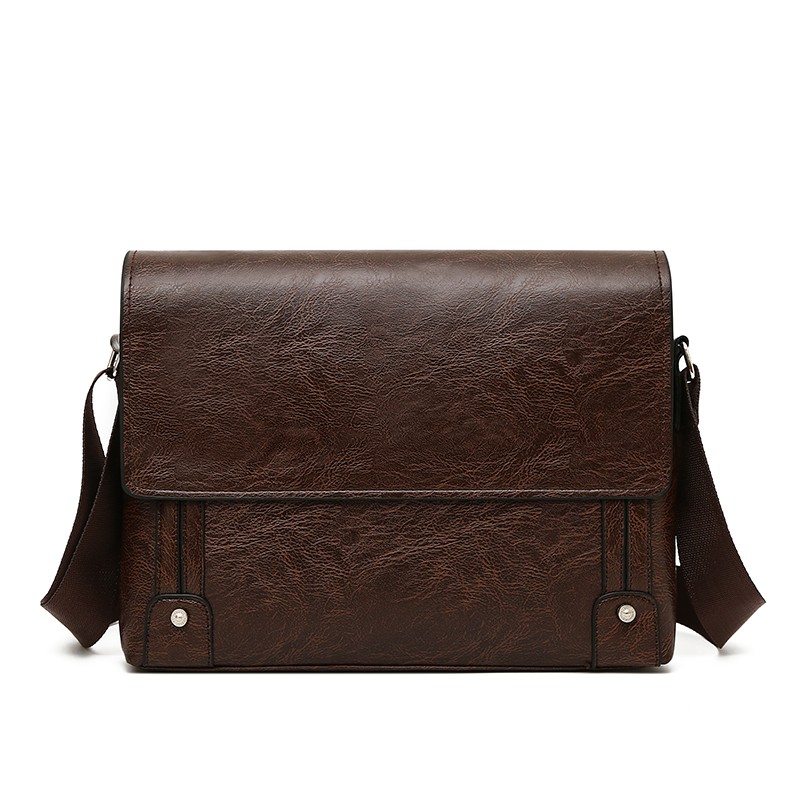 Leatherwork Designs - メンズブリーフケース PUレザー トートバッグ ボストン 通勤 ラップトップ