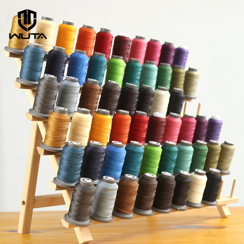 Leatherwork Kit - WUTA 1セット 20個入り レザークラフト糸 丸型ワックス糸 ポリエステル手縫い糸