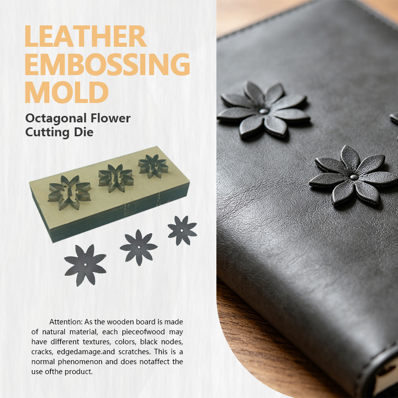 レザークラフト DIY 手作り八角形フラワー多機能エンボスモ - Leatherwork Flowers のレビューと価格