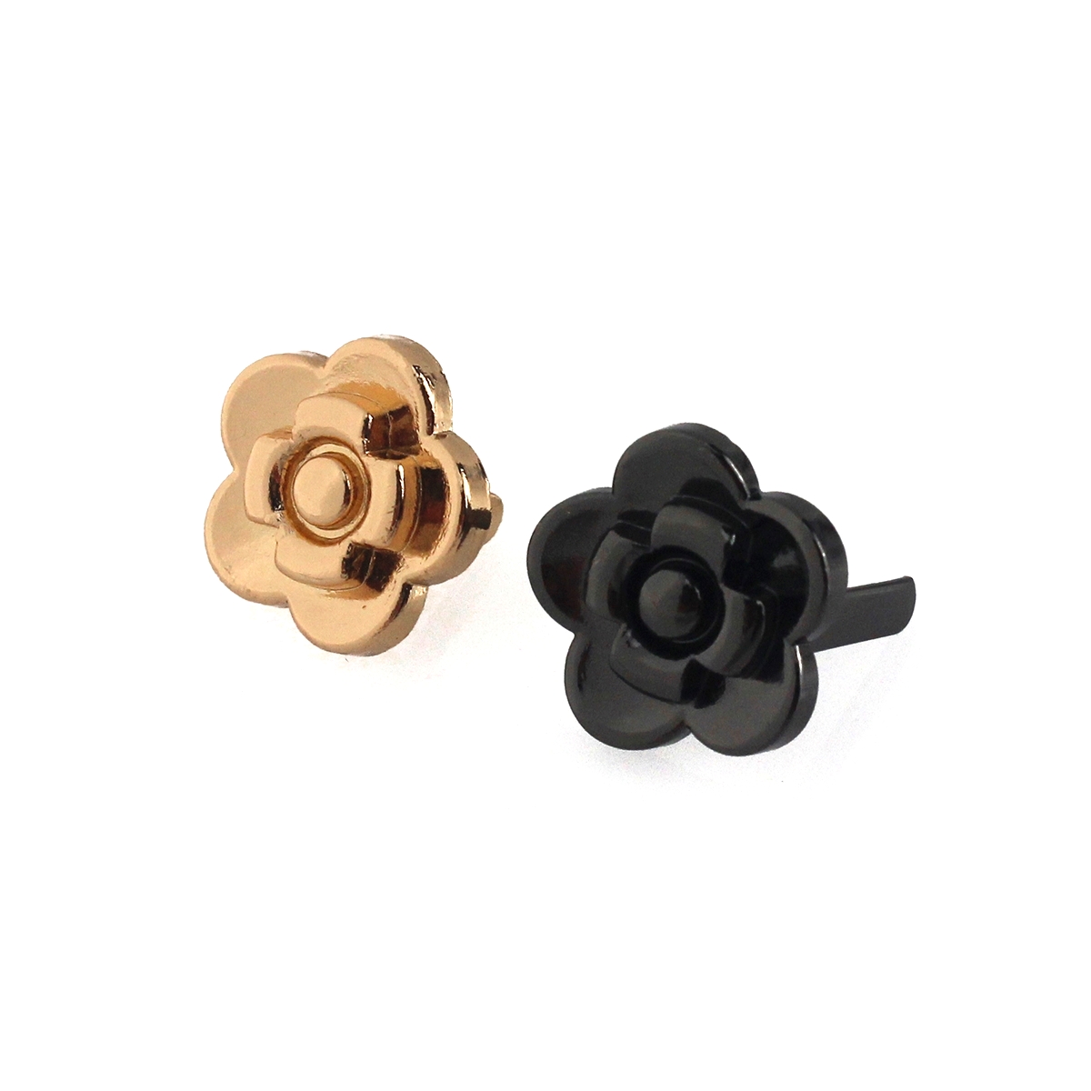 バラの形をしたメタルバックル2個,革の手作りバックル,ベルト - Leatherwork Flowers のレビューと価格