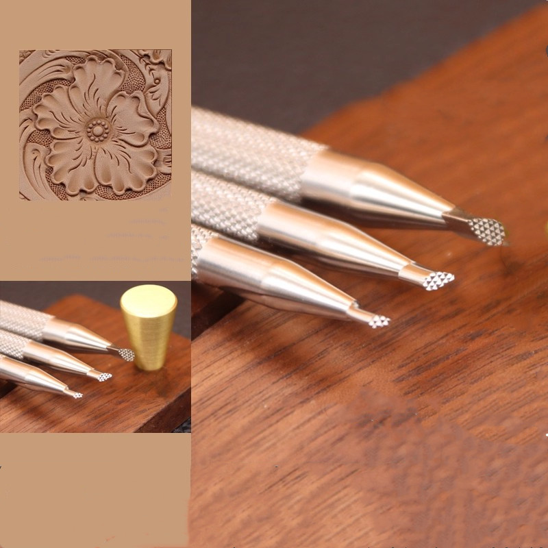 アラベスク背景スタンプセット S1.5x4/M2.2x6/L - Leatherwork Kit のレビューと価格