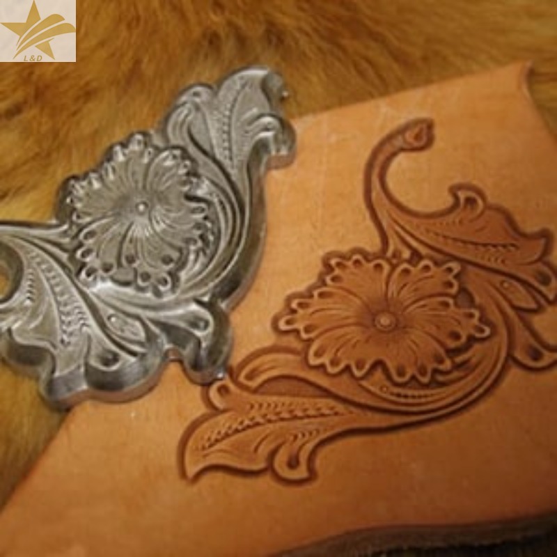 革彫刻エンボススタンプ型、花柄、革細工ツールクラフトプレスス - Leatherwork Flowers のレビューと価格