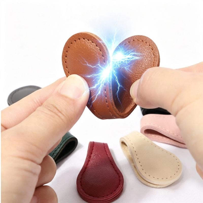 2個入り プレミアムレザー製 マグネティックスリーブクリップ - Leatherwork Designs のレビューと価格