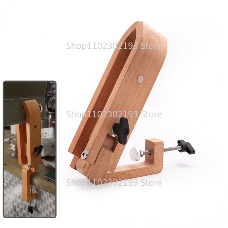 折りたたみ木製クランプ調整可能な木材レザークラフトハンドステ - Leatherwork Clamp のレビューと価格
