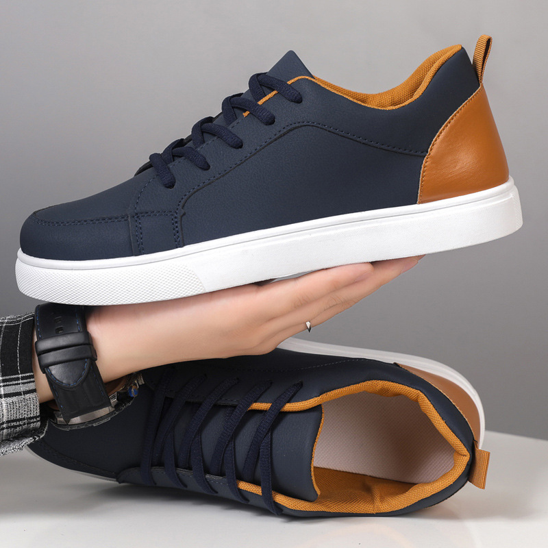 メンズフェイクレザースケートシューズ滑り止め厚底レースアップ - Leatherwork Clamp のレビューと価格