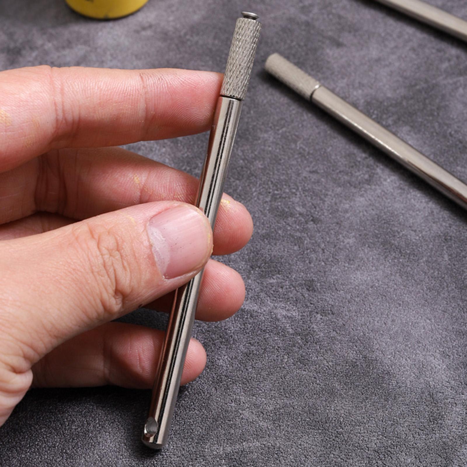 革縁染めペン 10cm エッジクラフトツール 丸頭 DIY  - Leather Work In Art のレビューと価格