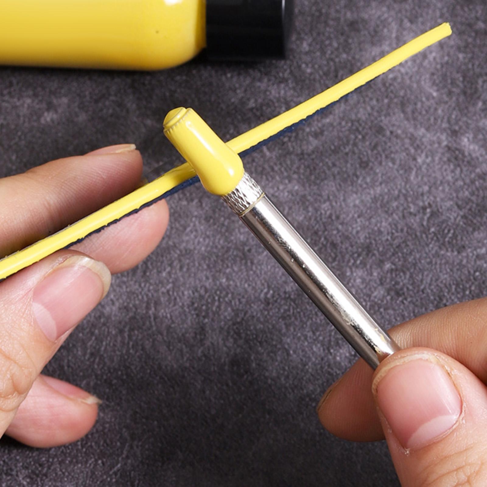 革縁染めペン 10cm エッジクラフトツール 丸頭 DIY  - Leather Work In Art のレビューと価格