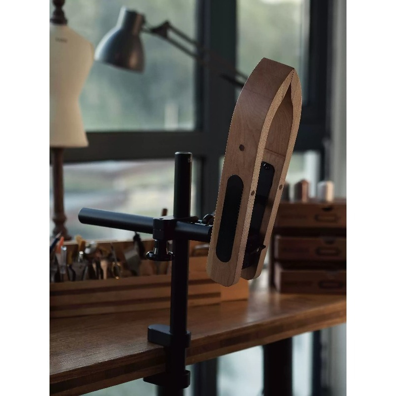 木製革縫いクランプスタンド DIY手作り革工芸ホルダー 革の - Leatherwork Clamp のレビューと価格