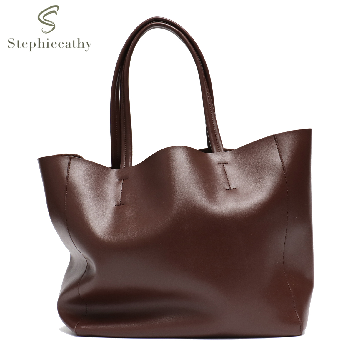 女性のための大容量のトートバッグ,カジュアル,日常,クラシッ - Leatherwork Designs のレビューと価格
