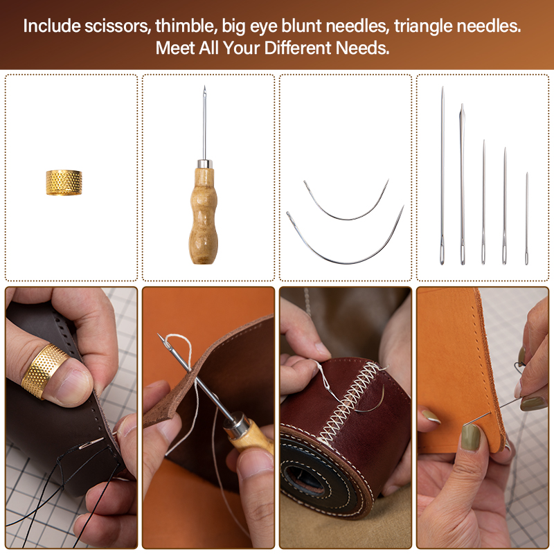Wuta-革修理キット,家具の修理,ソファの修理作業ツールの - Leatherwork Kit のレビューと価格