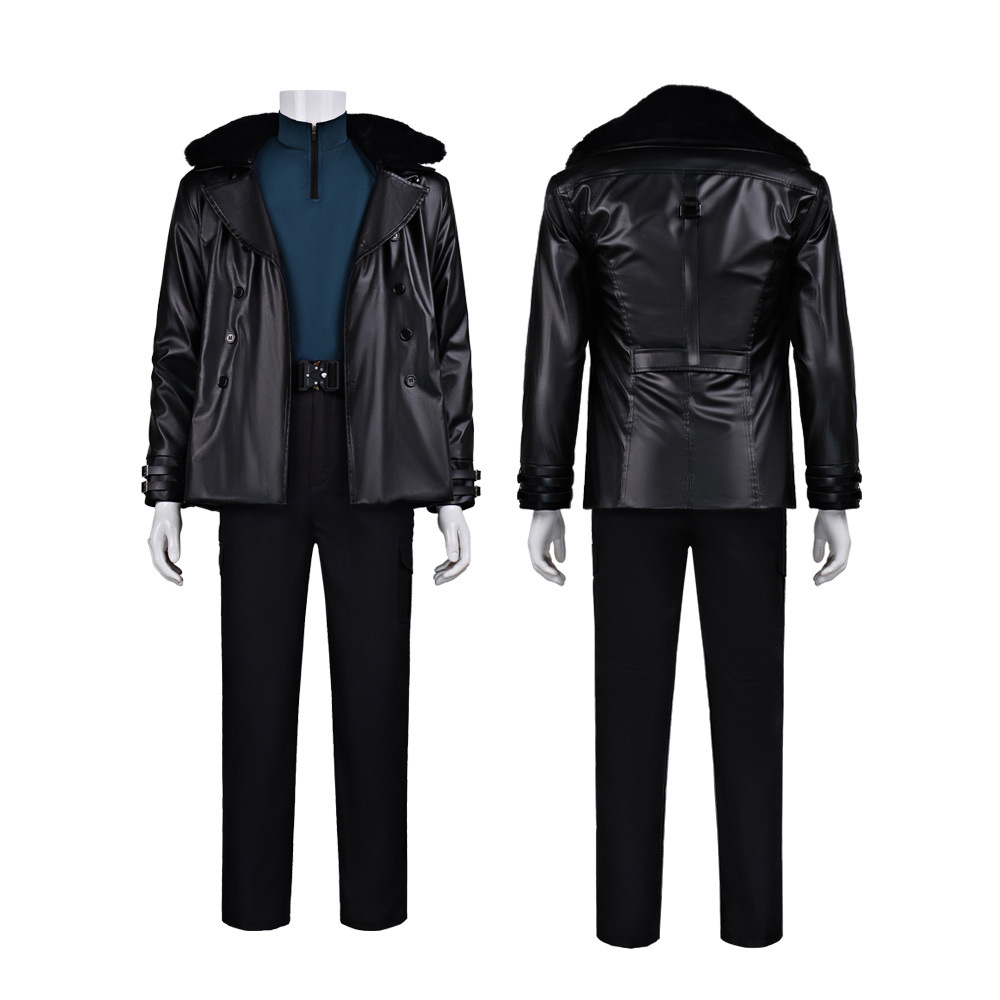 ゲームレオン・ケネディ Re9 イービルコスプレ衣装 レジデ - Leather Work Jacket のレビューと価格
