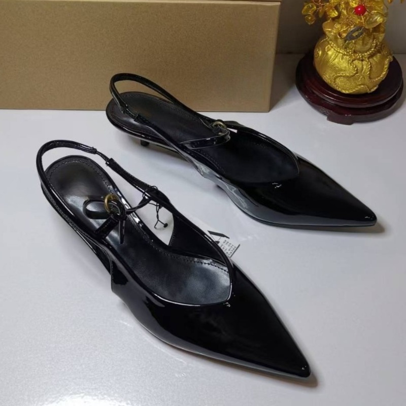 パテントレザー エレガント オフィスワーク レディース パン - Leatherwork Designs のレビューと価格