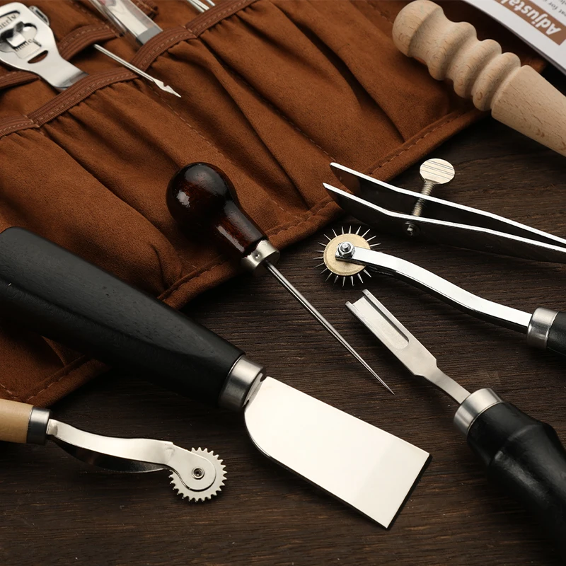 KRABALL プロフェッショナルレザークラフトツールキット - Leatherwork Punch のレビューと価格
