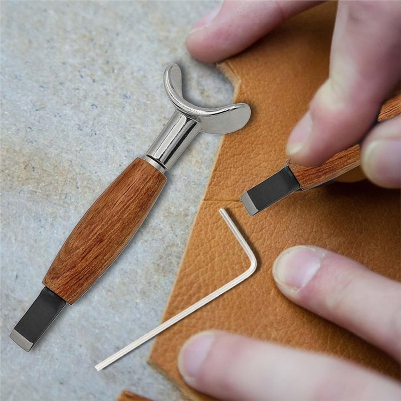 【ORNAMENT】芸術的で実用的なレザークラフト用回転ナイ - Leather Work In Art のレビューと価格